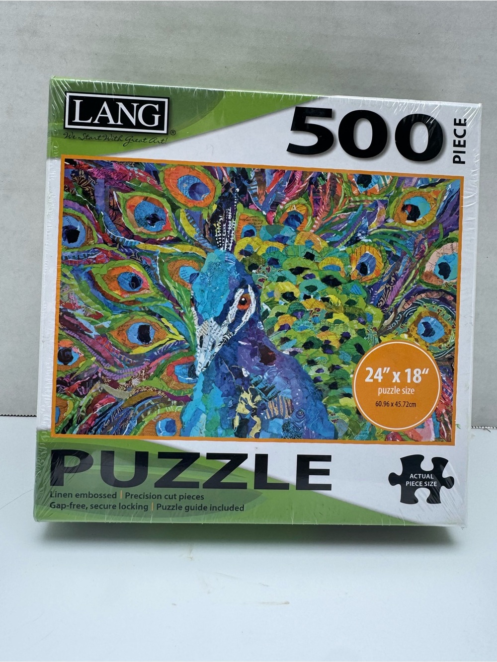 500 piece puzzle by Lang. Titled Cacophony of Color.
